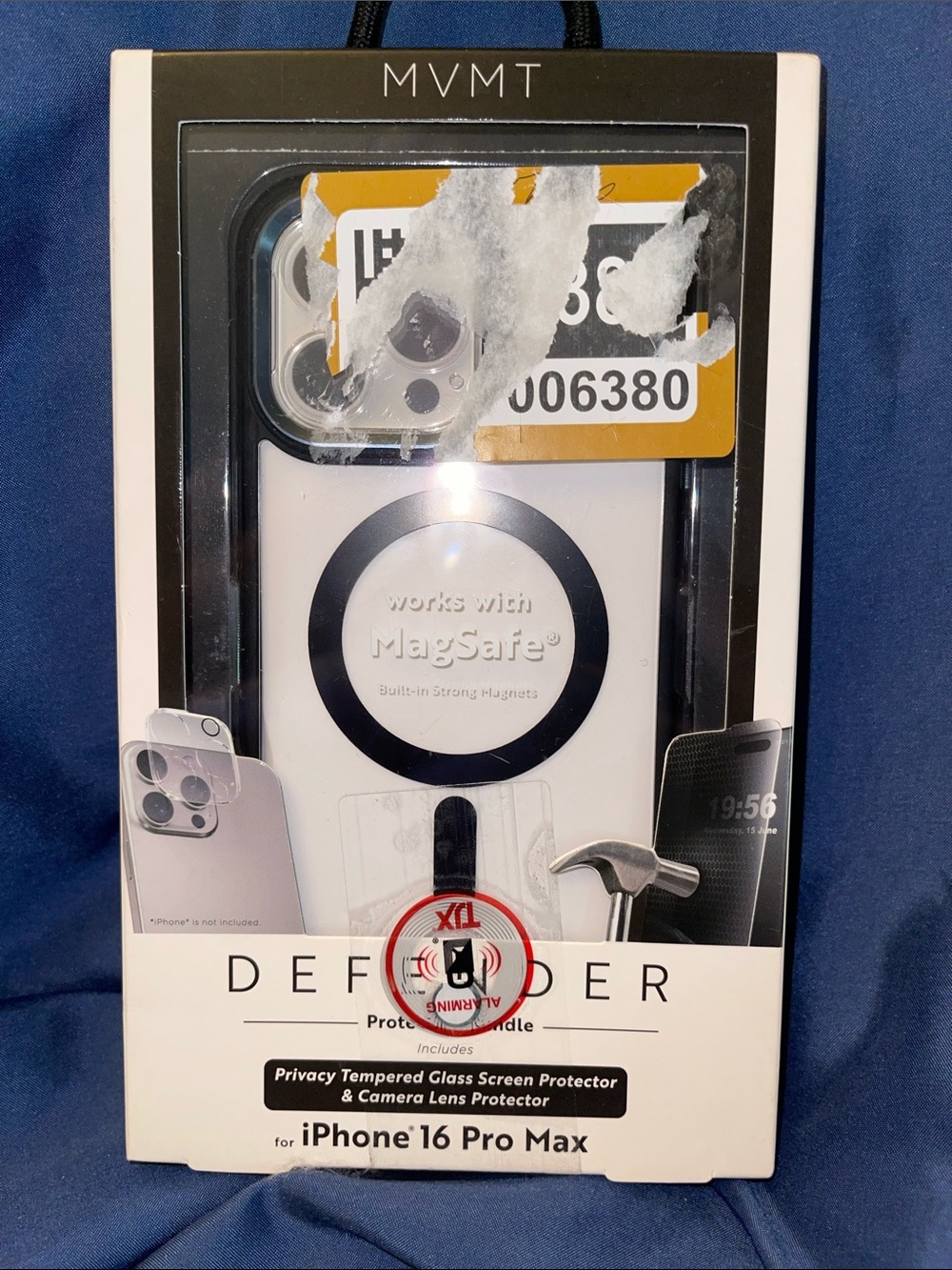 MVMT Defender Case, Screen & Camera Protectors for iPhone 16 Pro Max